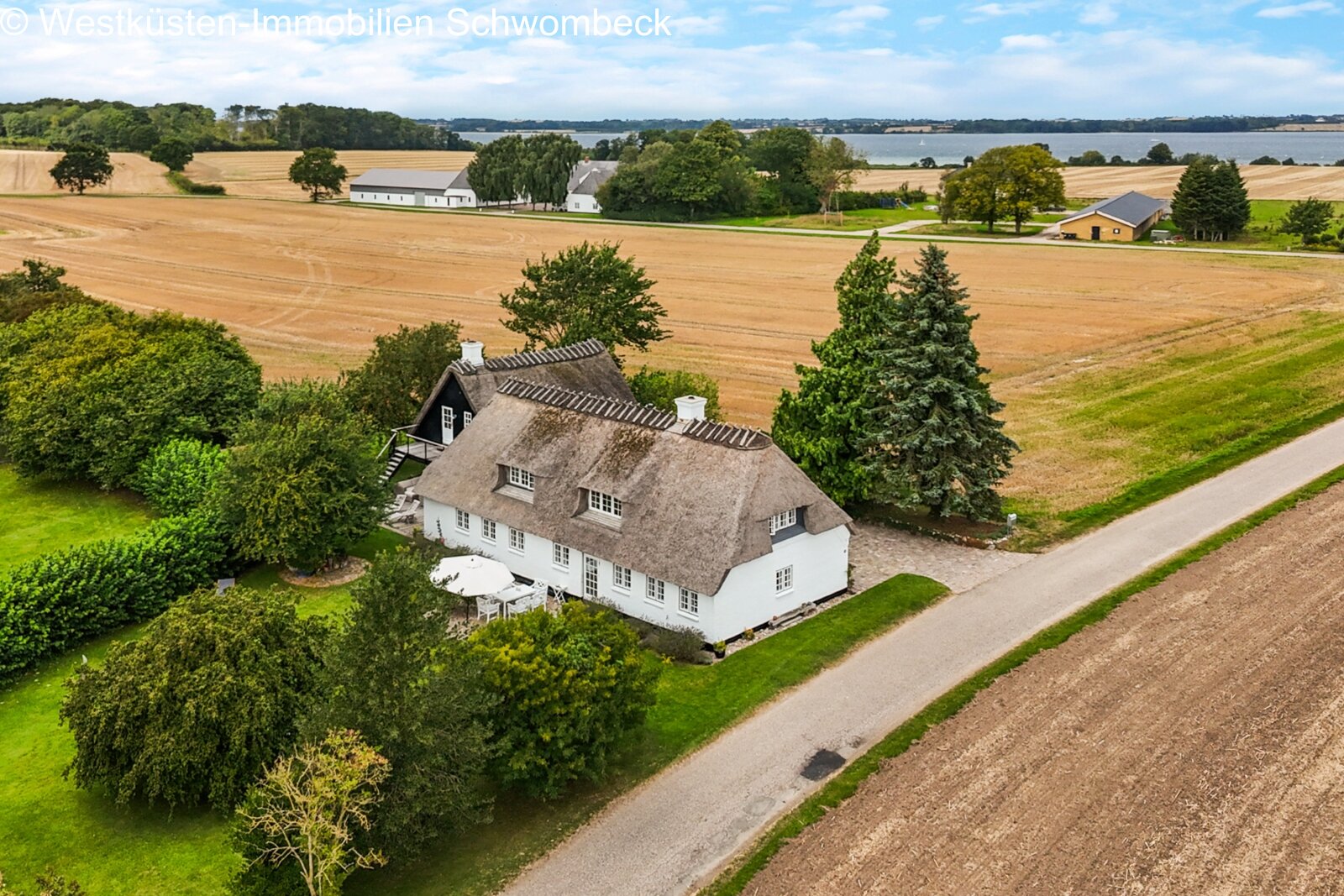 Wunderschönes Reetanwesen in Meeresnähe, in Dänemark! Wunderschönes Reetanwesen in Meeresnähe, in Dänemark!