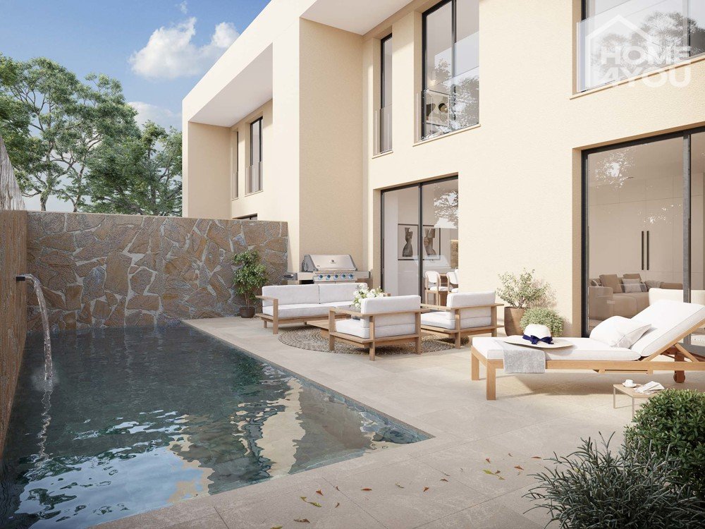 Exklusiver Neubau mit Pool in Felanitx, 300 m², 3 SZ, 3 Bäder, Patio, Garage, Hightech-Ausstattung Exklusiver Neubau mit Pool in Felanitx, 300 m², 3 SZ, 3 Bäder, Patio, Garage, Hightech-Ausstattung