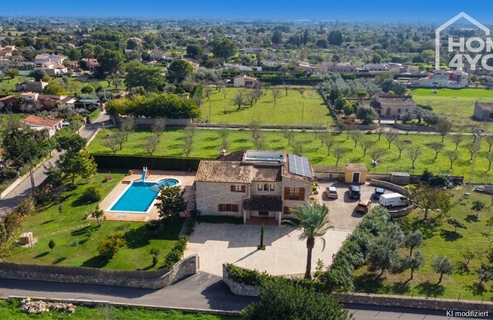 Mallorquinische Villa mit Salzwasserpool & Blick auf die Tramuntana, 4 SZ, 3 Bäder, Solar, Heizung Mallorquinische Villa mit Salzwasserpool & Blick auf die Tramuntana, 4 SZ, 3 Bäder, Solar, Heizung