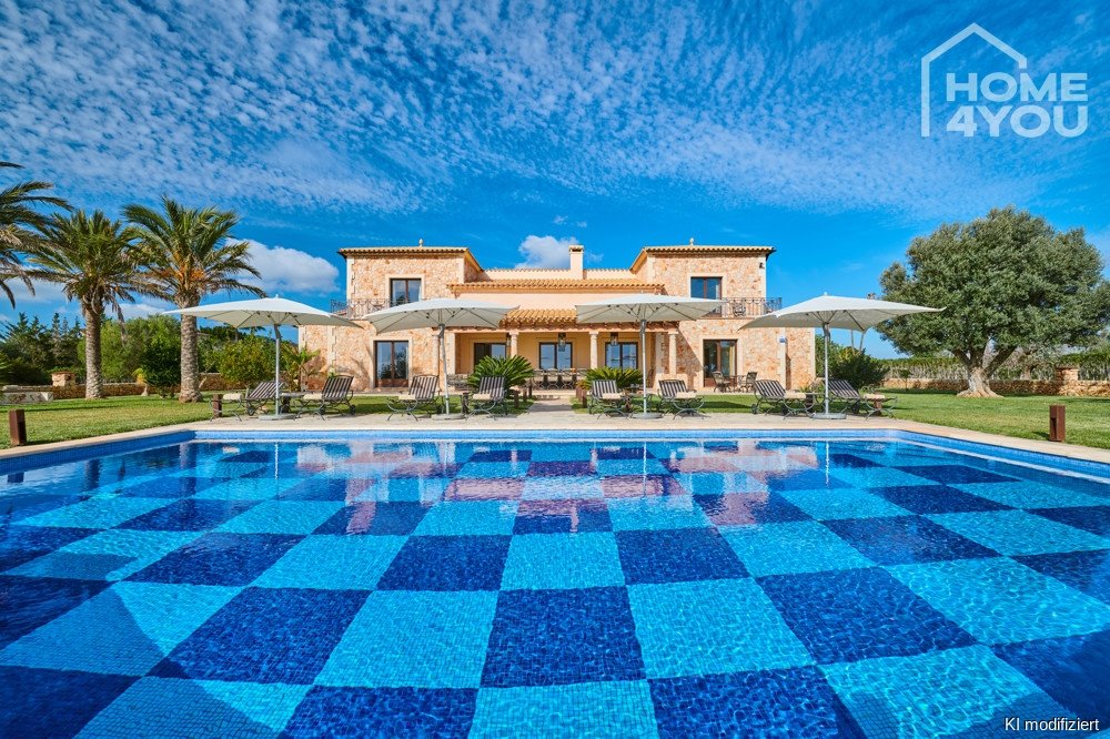 Exclusive Traum-Finca mit Meerblick, Vermietlizenz, Gästehaus, Pool, Solar, Fußbodenheiz, Brunnen Exclusive Traum-Finca mit Meerblick, Vermietlizenz, Gästehaus, Pool, Solar, Fußbodenheiz, Brunnen